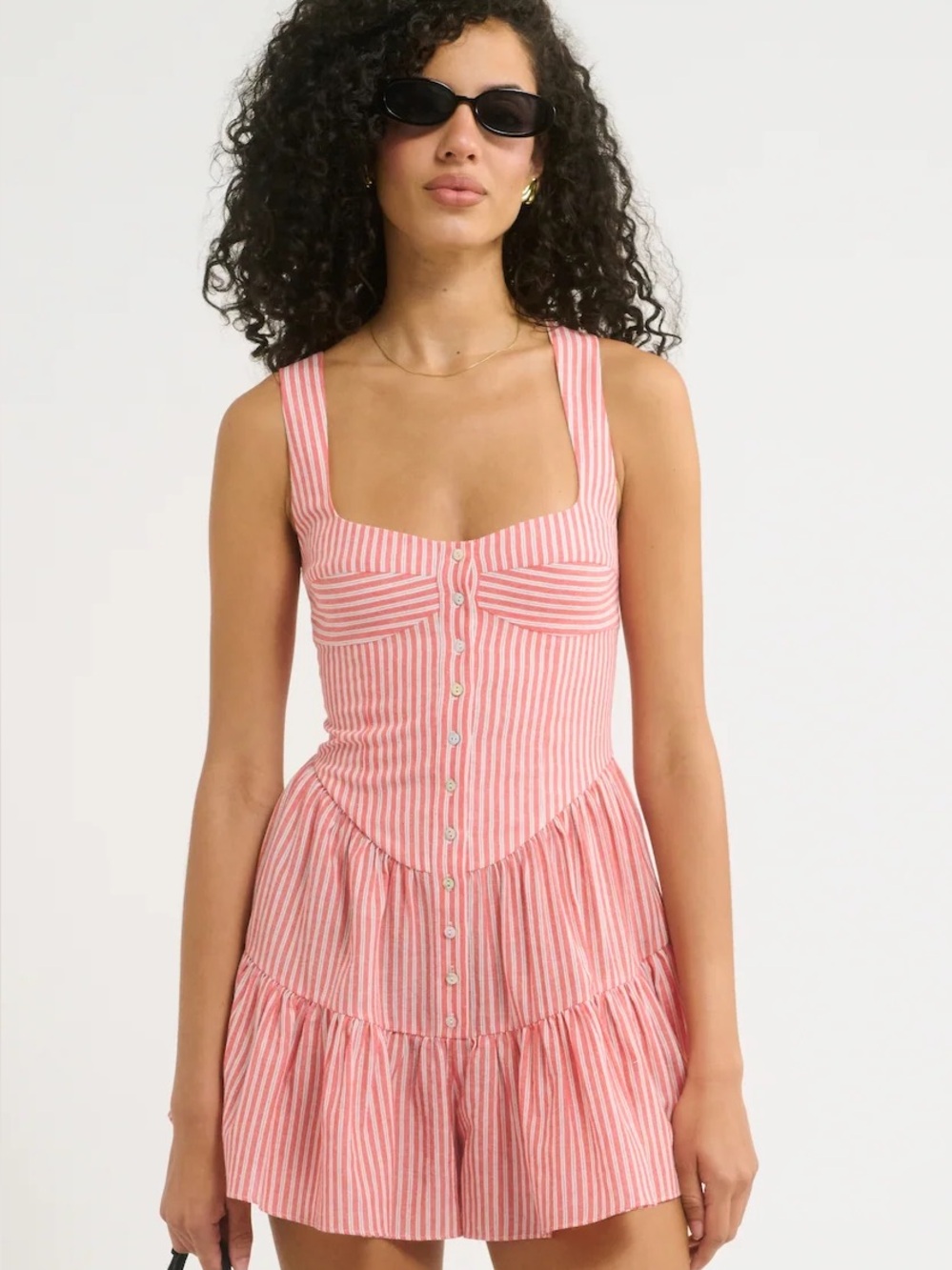 NWT Rumored Sunwashed Romper